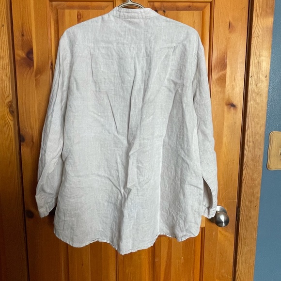 Buykud embroidered linen shirt - Picture 6 of 8